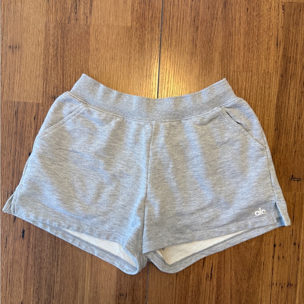 ALO Yoga Women's Athletic Gray Shorts